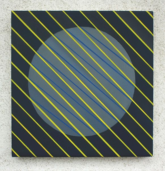 Diagonalen-Kreis-paintings